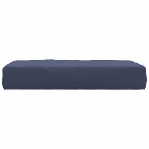 vidaXL Coussin de palette bleu marine 60x60x9,5 cm Tissu Oxford