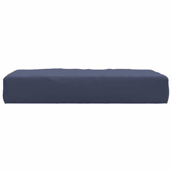 vidaXL Coussin de palette bleu marine 60x60x9,5 cm Tissu Oxford