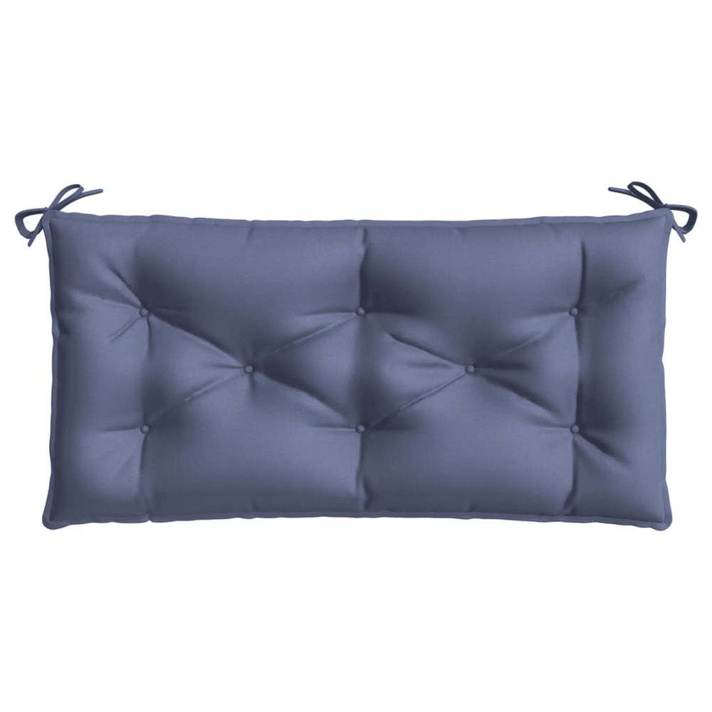 Marineblaue Gartenbankauflage 110x50 cm