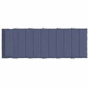Marineblaue Sonnenliegenauflage 180x60 cm