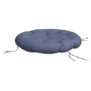 Rundes Kissen Marineblau Ø100cm Oxford