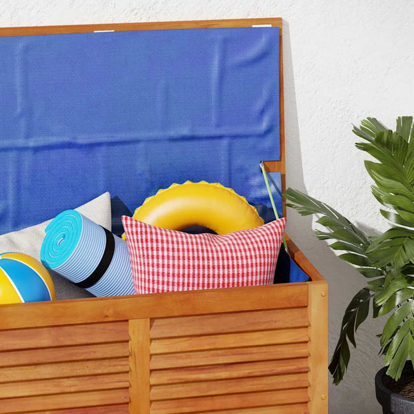 Gartenbox Akazie 90x50x56cm mit Lüftung