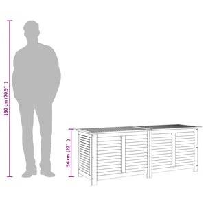 Gartenbox Akazie 150cm