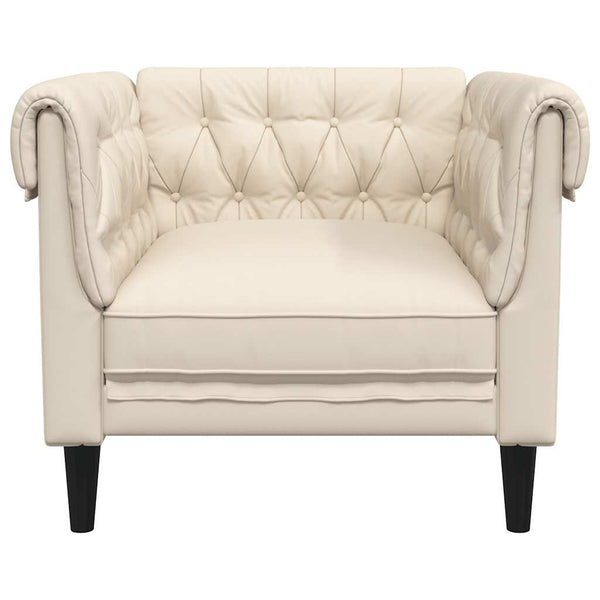 Chesterfield Sessel Leinen