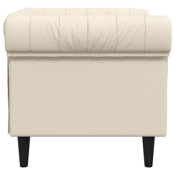 Chesterfield Sessel Leinen