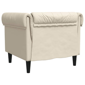 Chesterfield Sessel Leinen