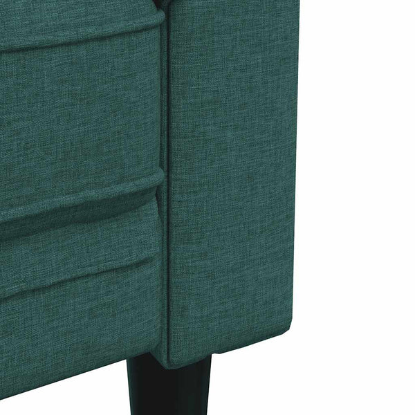 Chesterfield Sofa 3-Sitzer Dunkelgrün