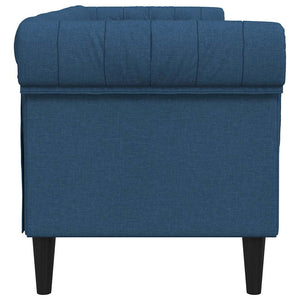 Chesterfield Sofa 3-Sitzer Blau