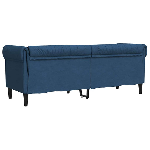 Chesterfield Sofa 3-Sitzer Blau