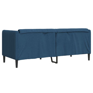 Blaues 2-Sitzer Sofa aus Stoff