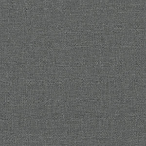 vidaXL Canapé 3 places en tissu gris foncé