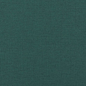 vidaXL Canapé 3 places en tissu vert foncé