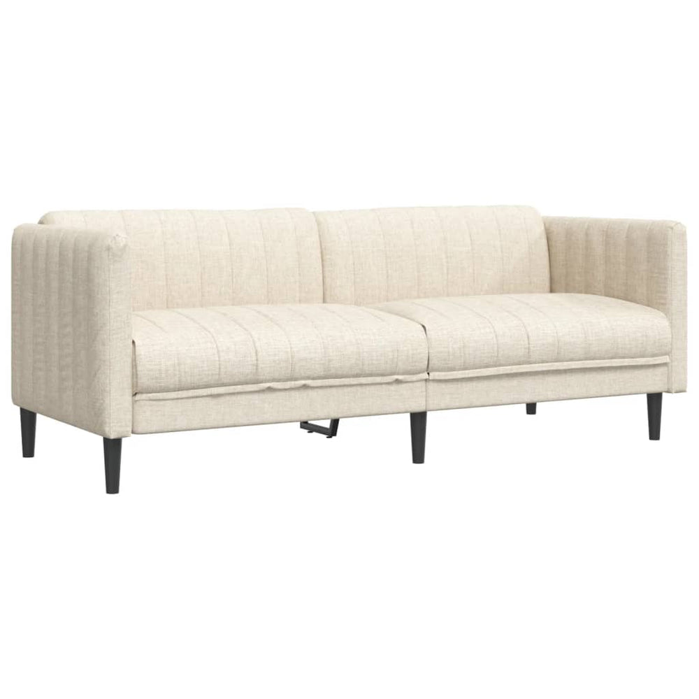 3-Sitzer Leinen Sofa