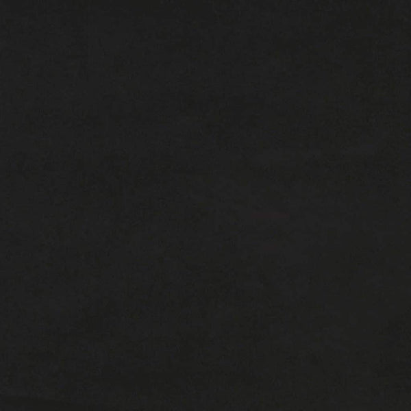 Schwarzes Samt Sofa 2-Sitzer mit Kissen