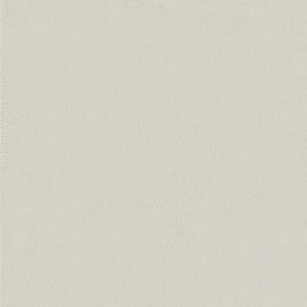 2-Sitzer Sofa Creme Samt mit Kissen