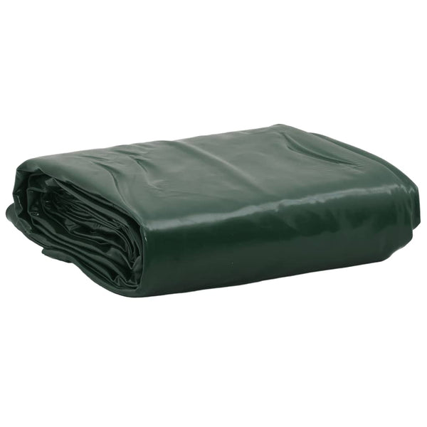 vidaXL Bâche Vert 5x5 m 650 g/m²