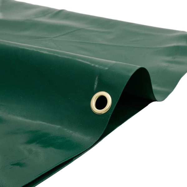 vidaXL Bâche Vert 5x5 m 650 g/m²