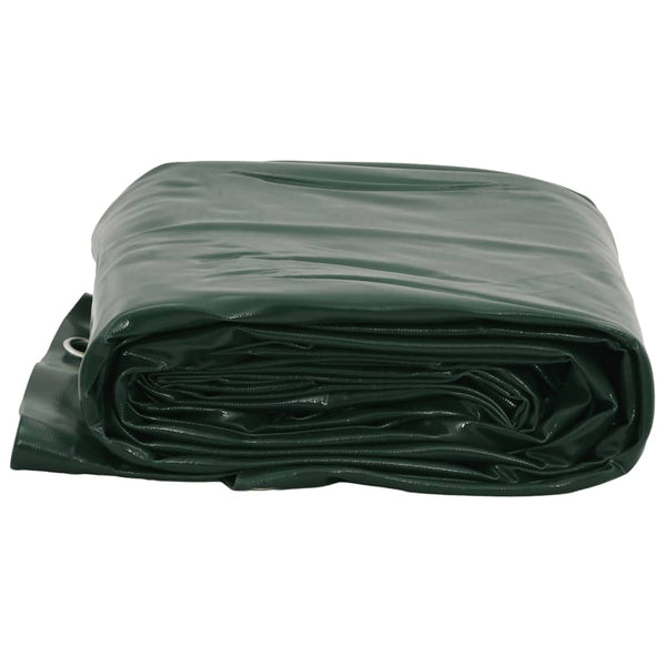 vidaXL Bâche Vert 5x6 m 650 g/m²