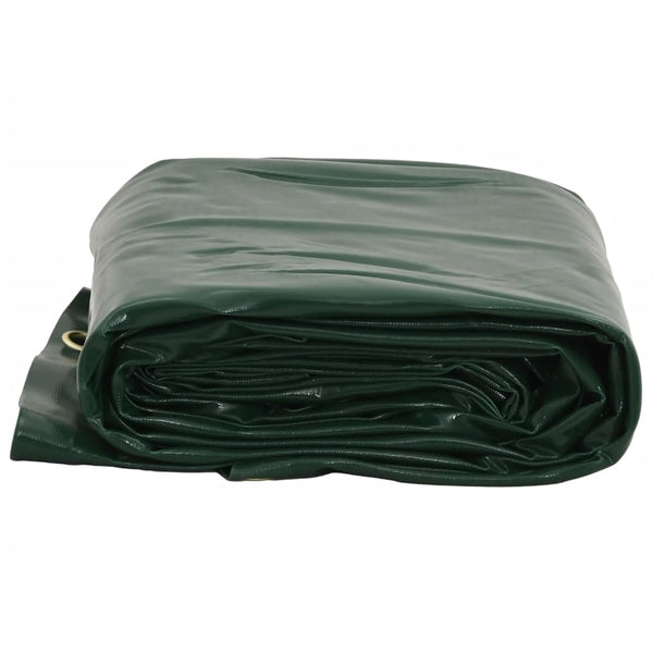 vidaXL Bâche Vert 5x7 m 650 g/m²