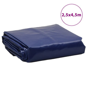 vidaXL Bâche bleue 2,5x4,5 m 650 g/m²