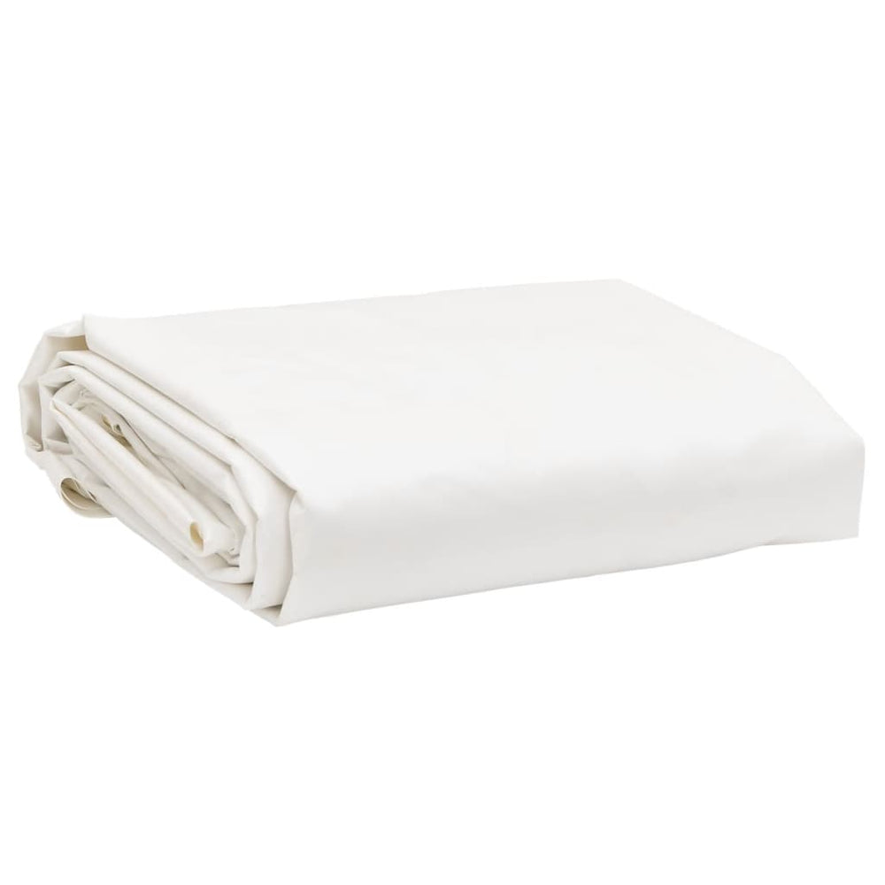 vidaXL Bâche blanche 1x2,5 m 650 g/m²
