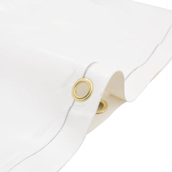 vidaXL Bâche Blanche 1,5x2 m 650 g/m²