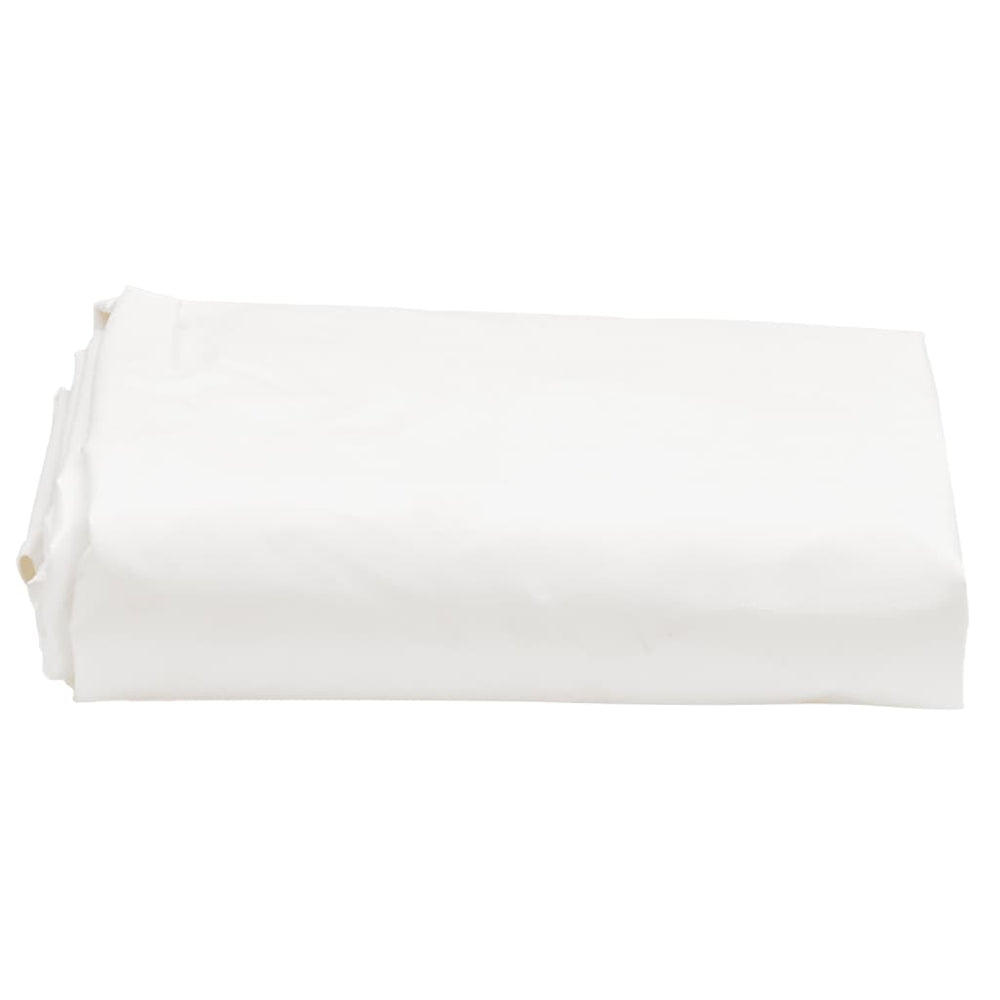 vidaXL Bâche blanche 5x6 m 650 g/m²