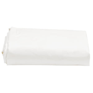 vidaXL Bâche blanche 5x6 m 650 g/m²