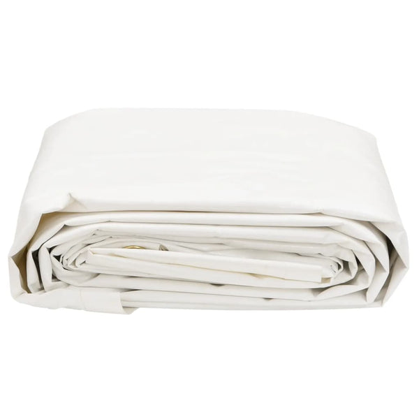 vidaXL Bâche blanche 5x7 m 650 g/m²