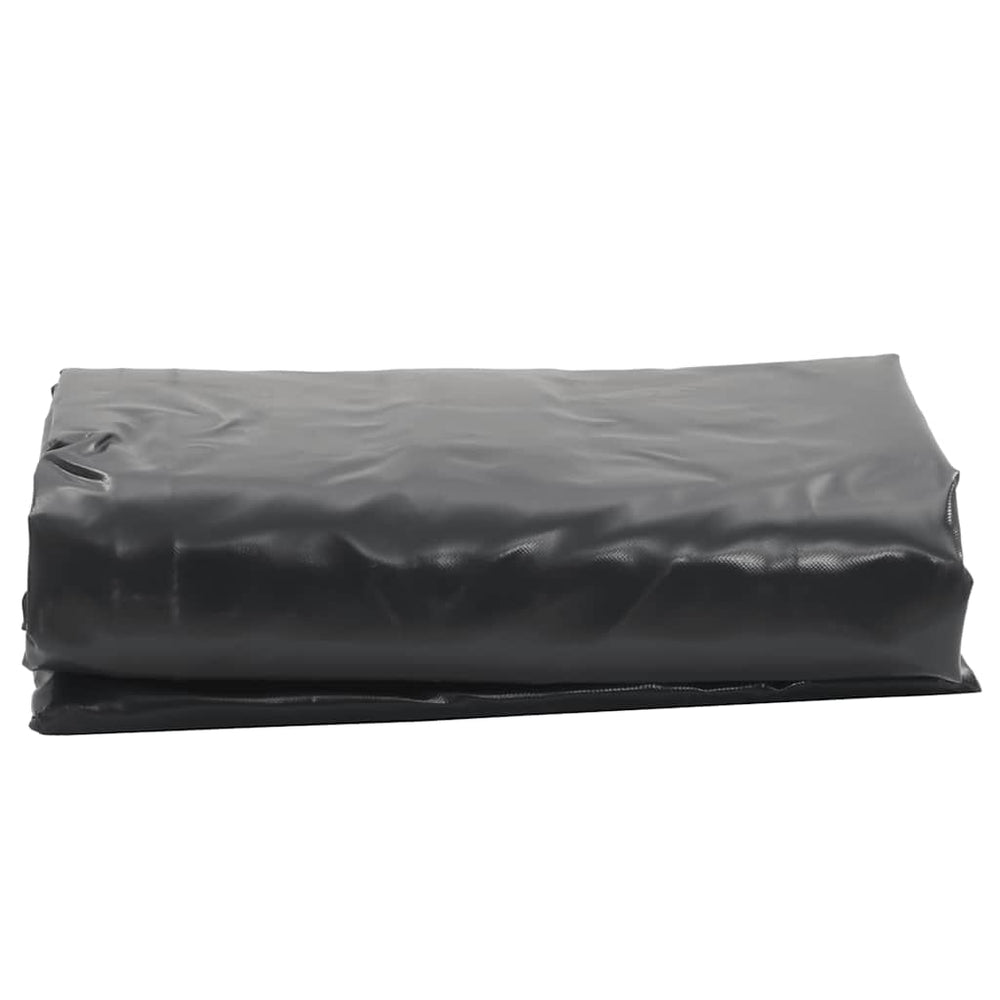 vidaXL Bâche de protection noire 1 x 2,5 m 650 g/m²