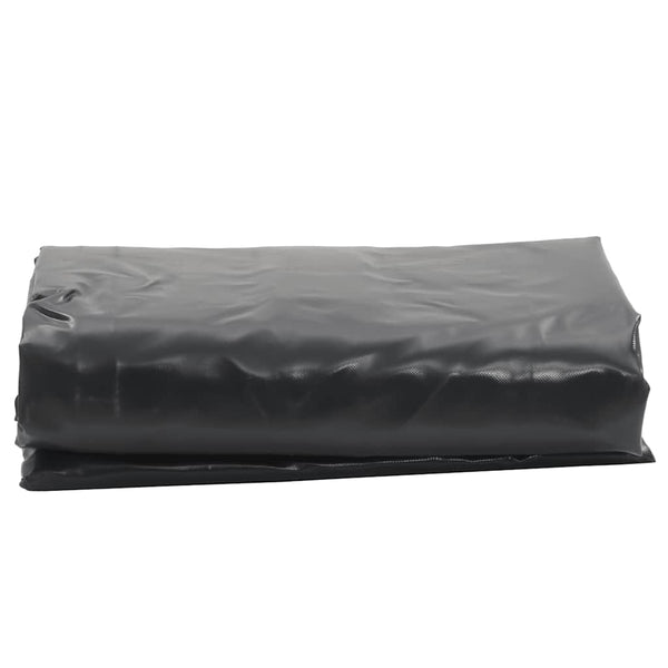 vidaXL Bâche de protection noire 1 x 2,5 m 650 g/m²