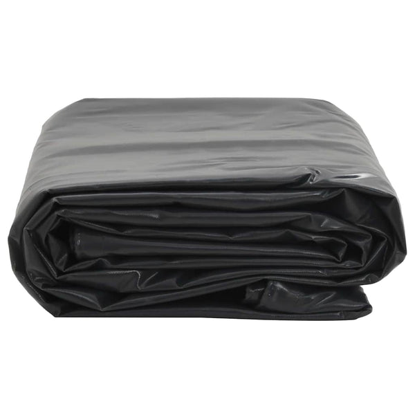 vidaXL Bâche de protection noire 1 x 2,5 m 650 g/m²