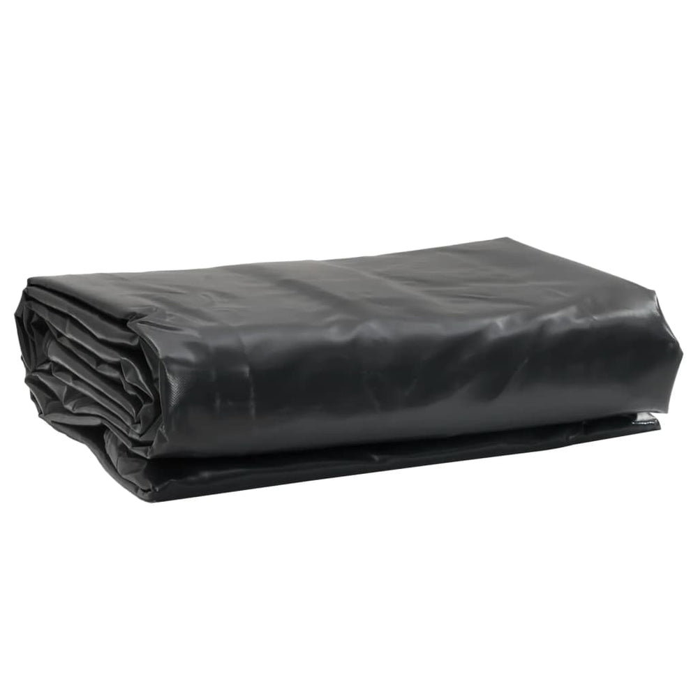 vidaXL Bâche noire 1,5x2 m 650 g/m²