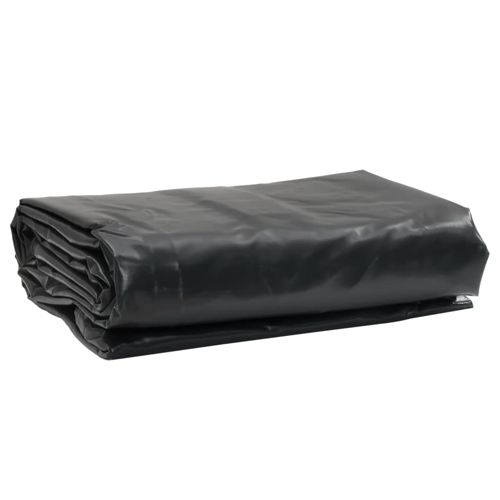 vidaXL Bâche noire 1,5x2 m 650 g/m²