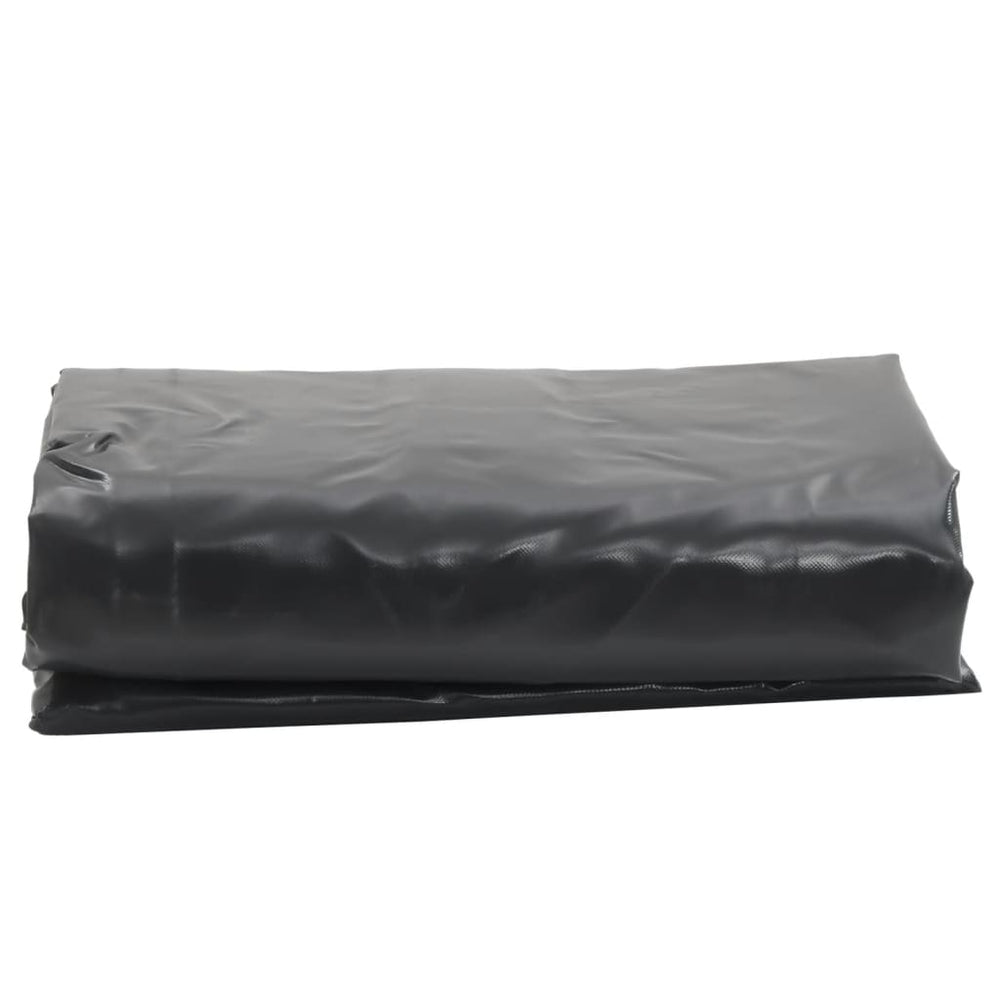 vidaXL Bâche de protection noire 2,5x4,5 m 650 g/m²