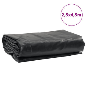 vidaXL Bâche de protection noire 2,5x4,5 m 650 g/m²