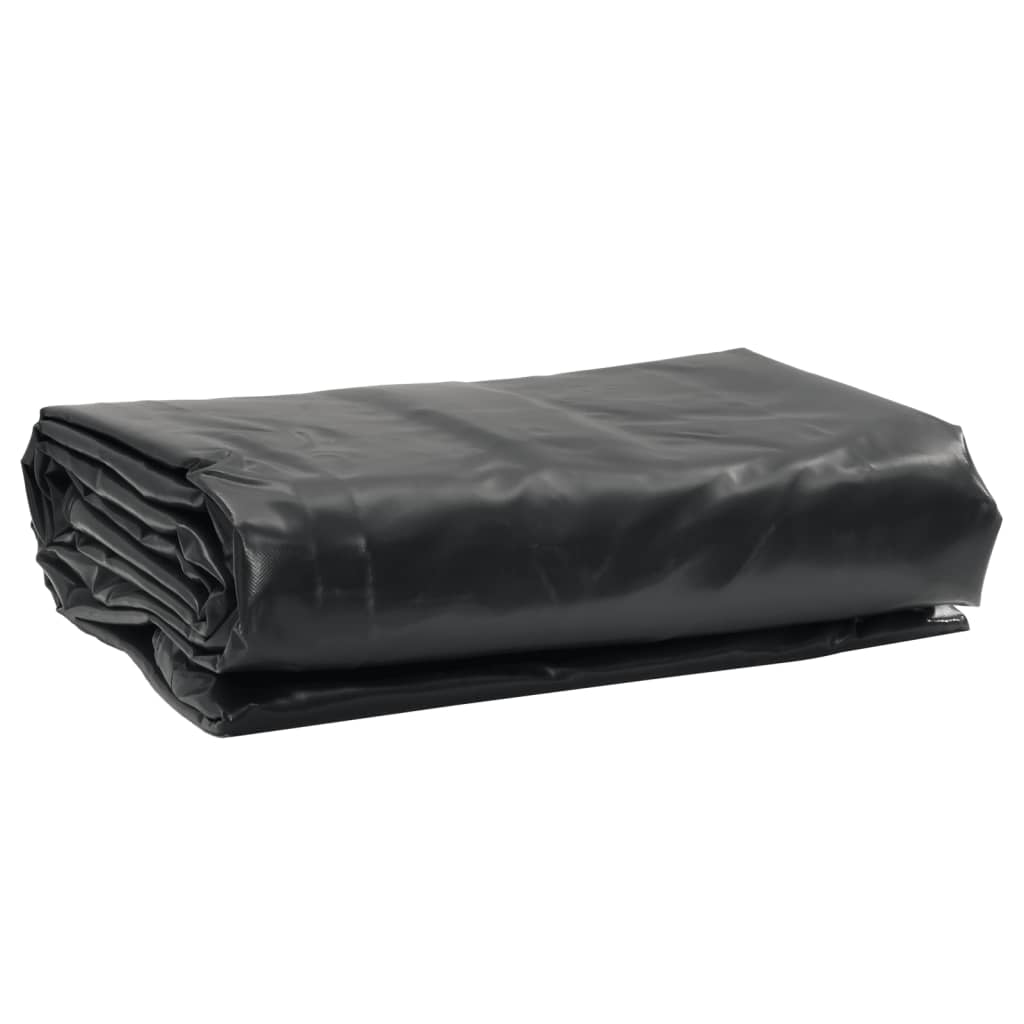 vidaXL Bâche noire 5x8 m 650 g/m²