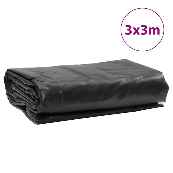 vidaXL Bâche anthracite 3x3 m 650 g/m²