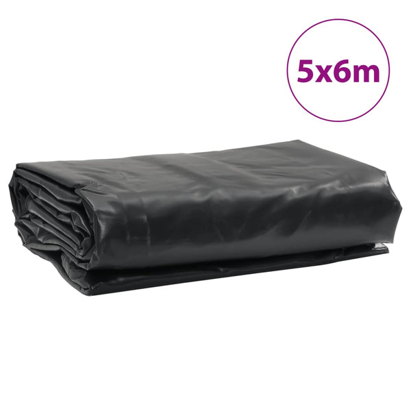 vidaXL Tarpaulin Anthracite 5x6 m 650 gsm