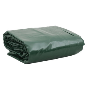 vidaXL Bâche de protection verte 1x2,5 m 650 g/m²