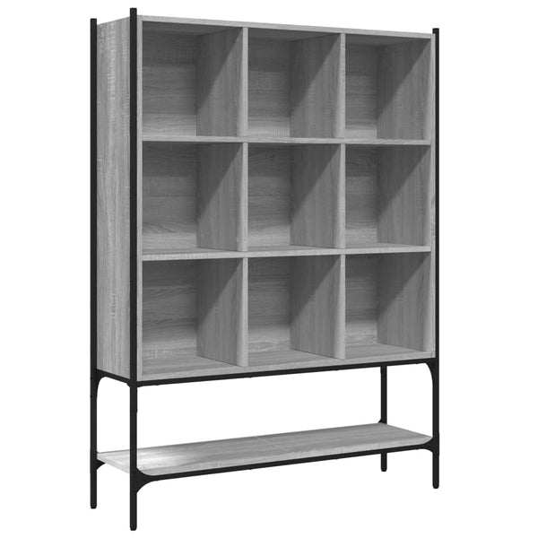 vidaXL Bibliothèque gris Sonoma 102x30x141,5 cm bois d'ingénierie
