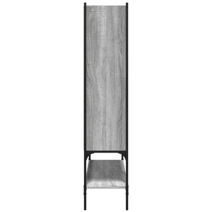 vidaXL Bibliothèque gris Sonoma 102x30x141,5 cm bois d'ingénierie