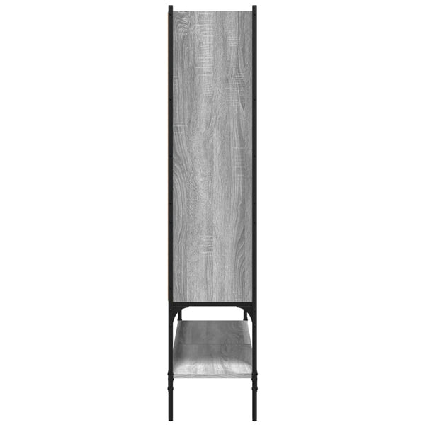 vidaXL Bibliothèque gris Sonoma 102x30x141,5 cm bois d'ingénierie