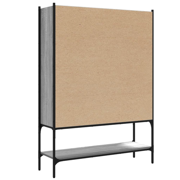 vidaXL Bibliothèque gris Sonoma 102x30x141,5 cm bois d'ingénierie