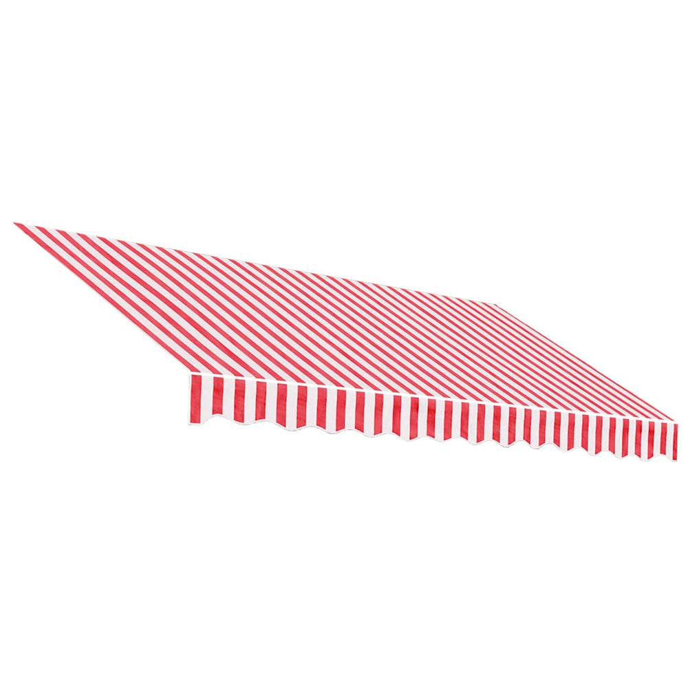 Markisenbespannung Rot-Weiß Gestreift 3x2,5m