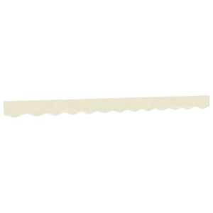 Markisenvolant Creme Gestreift 3m
