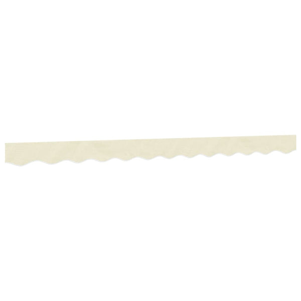 Markisenvolant Creme Gestreift 3m