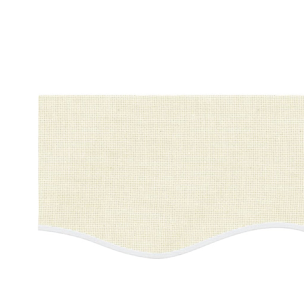 Markisenvolant Creme Gestreift 3m