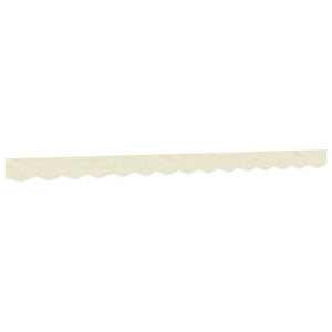 Markisenvolant Creme Gestreift 3,5 m