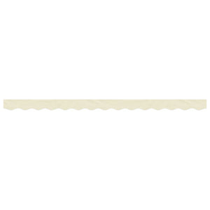 Markisenvolant Creme Gestreift 3,5 m